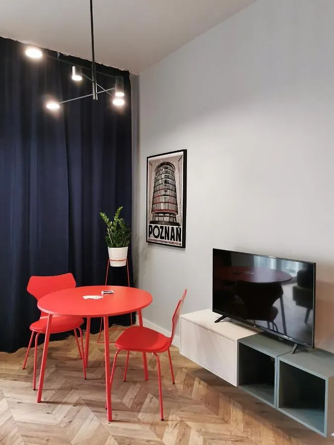 公寓 Studio Garbary Z Klimatyzacja - Air-Conditioning 波兹南