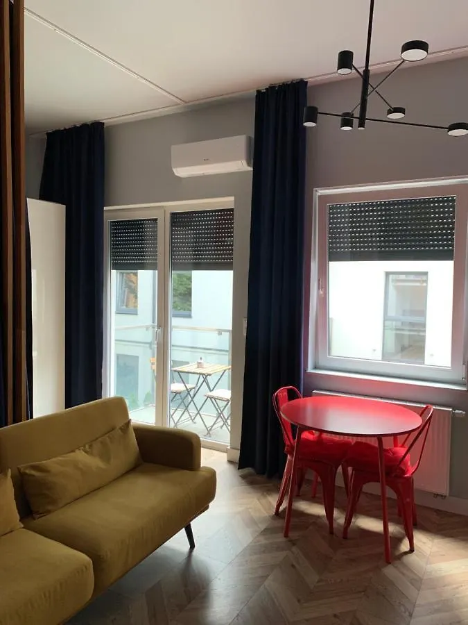 公寓 Studio Garbary Z Klimatyzacja - Air-Conditioning 波兹南